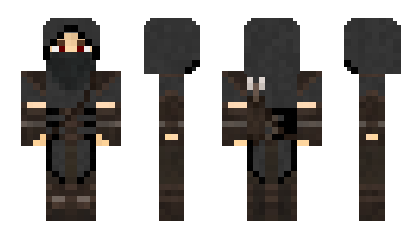 Minecraft skin Rayste