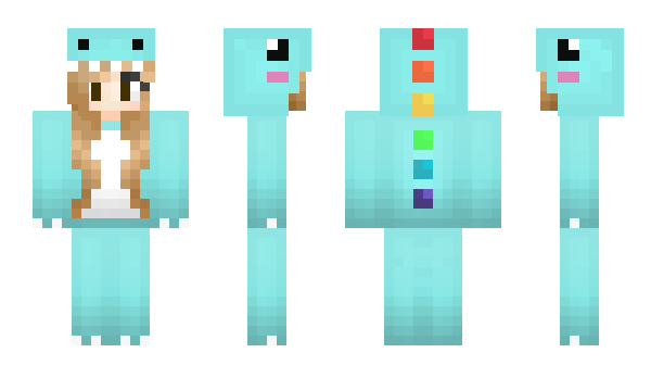 Minecraft skin Kikimausi