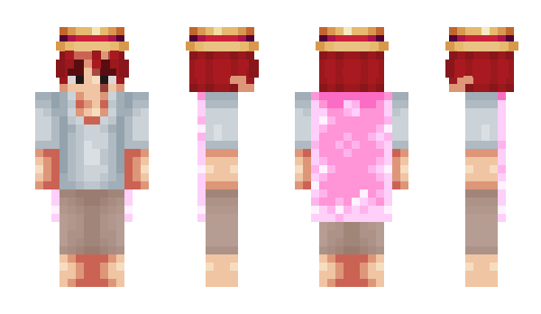 Minecraft skin bkadf