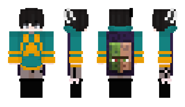 Minecraft skin Pluffie