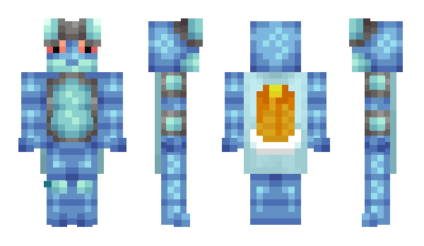 Minecraft skin Seismitoad