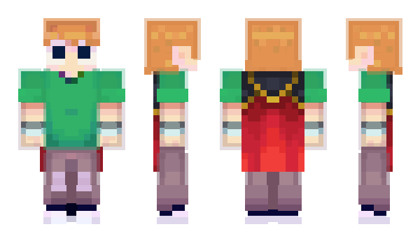 Minecraft скин по нику Wuparu