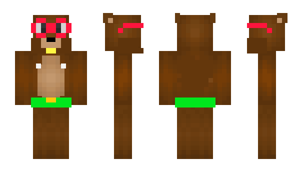 Minecraft skin SlipperyHC