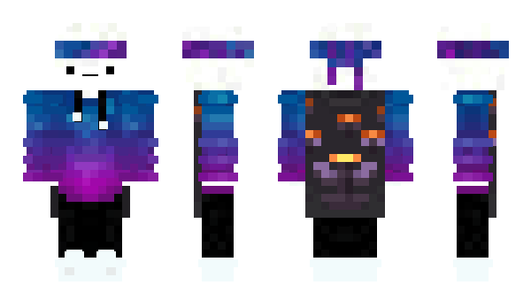 Minecraft скін по ніку MysteryGalaxy_