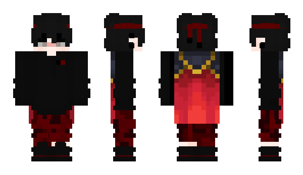 Minecraft skin sonnenrot