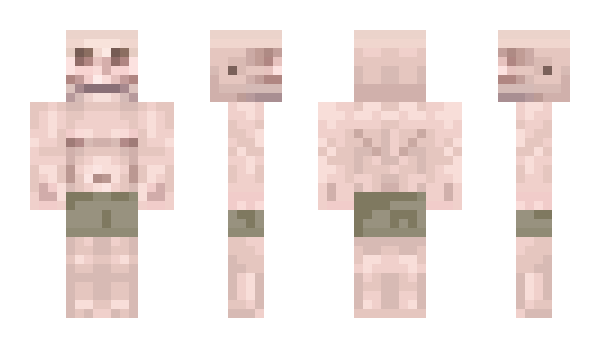 Minecraft skin Grimbous