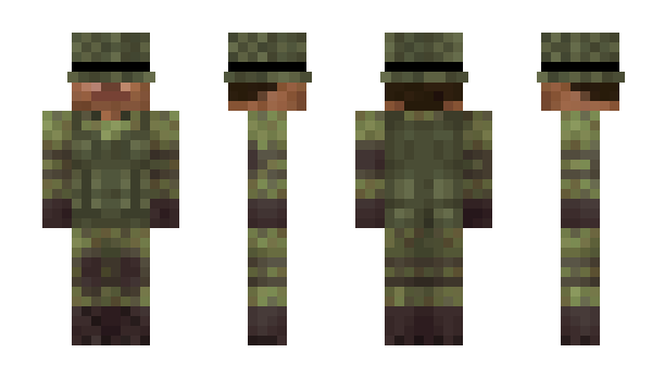 Minecraft skin Sarge_LAW