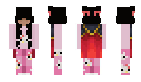 Minecraft skin teawnah