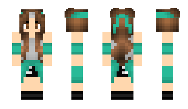 Minecraft skin Anna_Snow