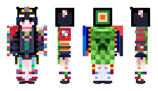 Minecraft skin awkoe