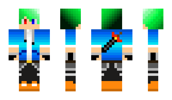 Minecraft skin Spaceshipshooter