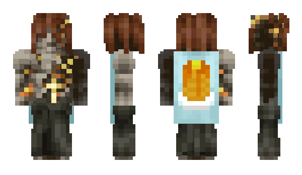 Minecraft скін по ніку UnemployedJustin