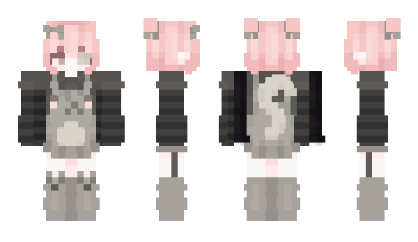 Minecraft skin wxghxstqq