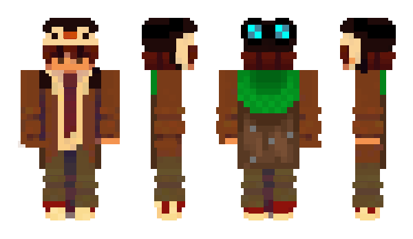 Minecraft скин по нику TheBedGeorge