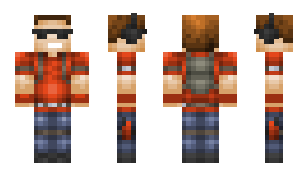 Minecraft skin kerstenz