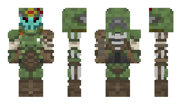 Minecraft skin SergeantCyka