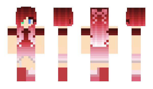 Minecraft skin PinkVampire