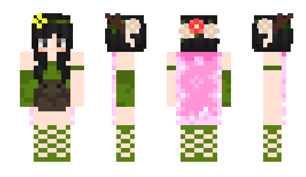 Minecraft скин по нику Lily_Noir