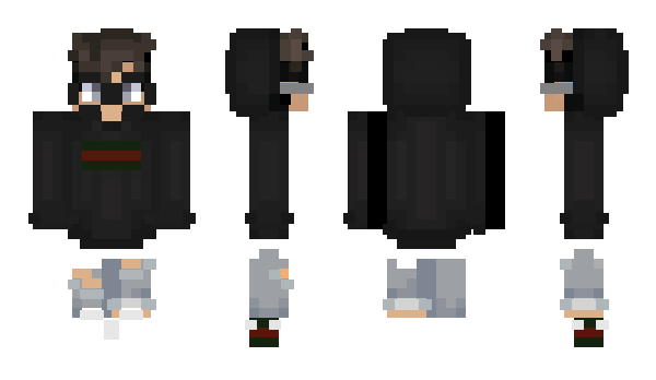 Minecraft skin 3xodus_