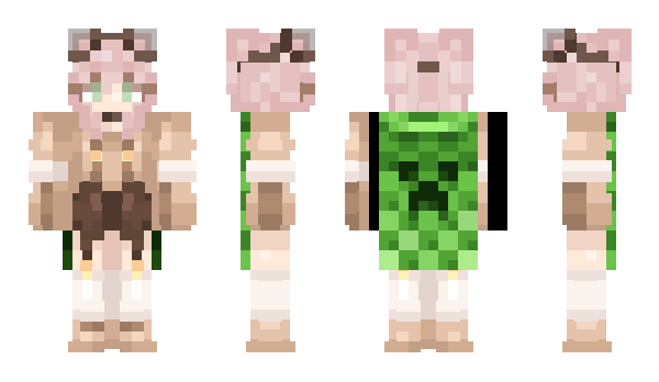 Minecraft skin Zinkia