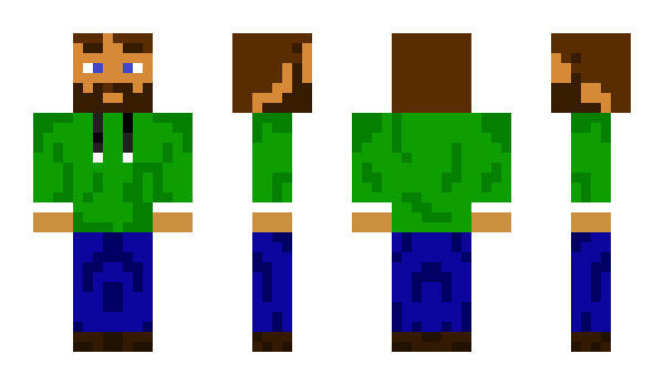 Minecraft skin MRGREEC