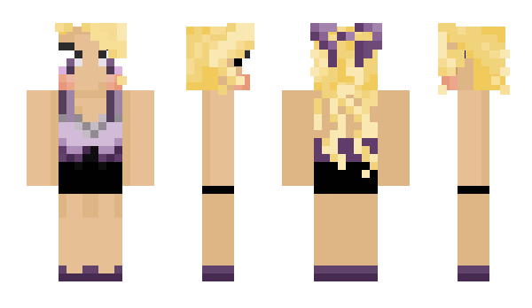 Minecraft skin ashleyxoxo