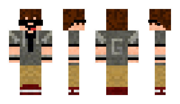 Minecraft skin Xerm