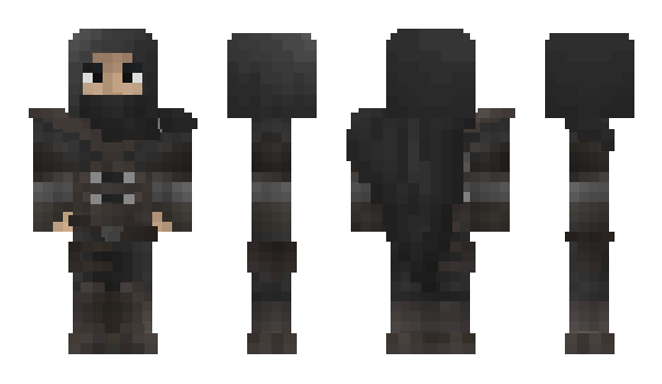 Minecraft skin BlackBurstLink