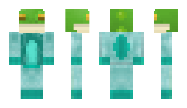 Minecraft skin FishFr0g