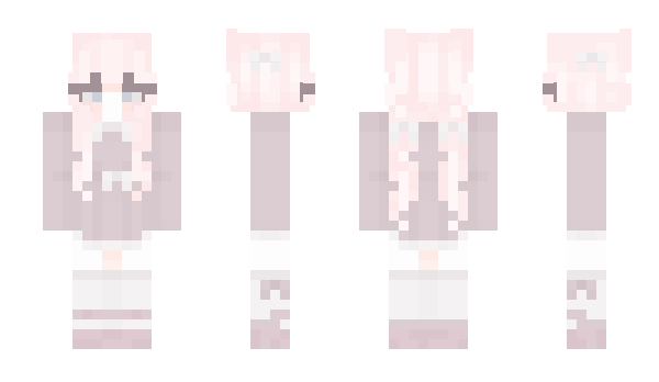 Minecraft skin PinkWhiteSakura