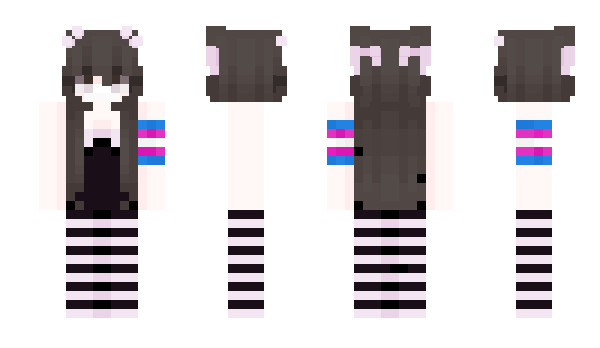Minecraft скін по ніку theblahajqueen