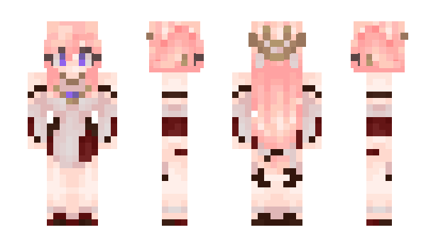 Minecraft skin lunacel