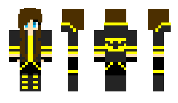 Minecraft скин по нику BatGirlMC