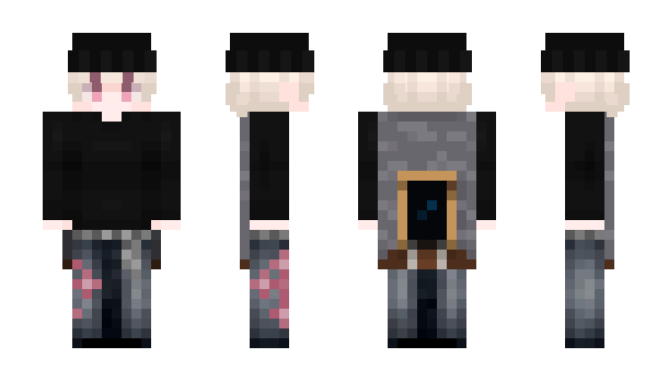 Minecraft skin ReformedqBlast