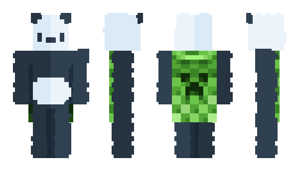 Minecraft skin ALuckyPanda