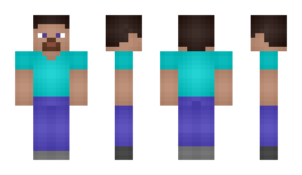 Minecraft skin CreepyBloo