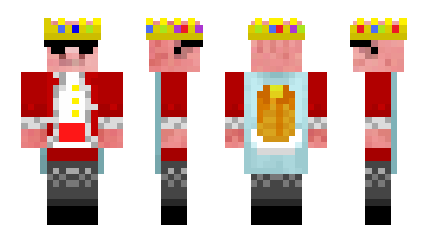 Minecraft скин по нику GOLDEPURPVR