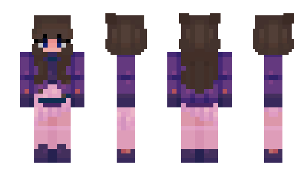 Minecraft skin Lisandah