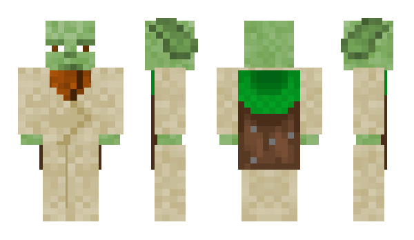 Minecraft skin D1ples