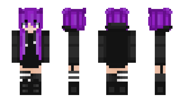 Minecraft skin PurplePotato713