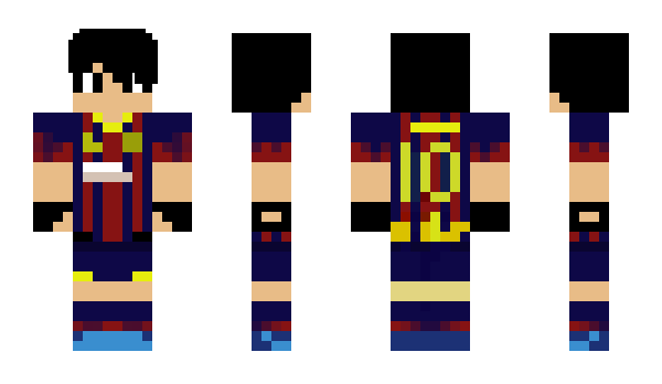 Minecraft skin Messi2015