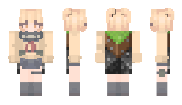 Minecraft skin Yakuza_Toga