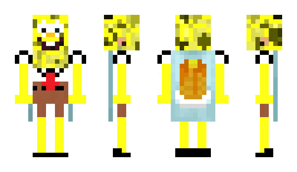 Minecraft skin PaperStakk