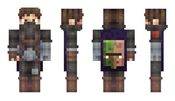 Minecraft skin itsMIKN