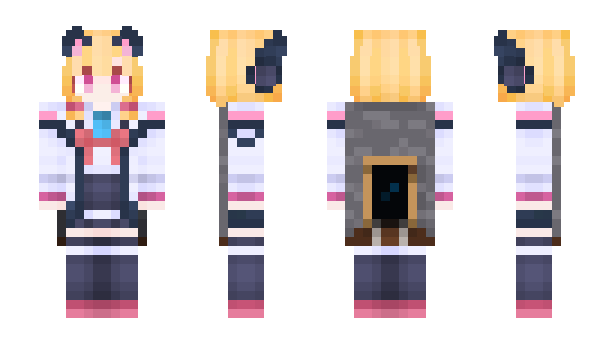 Minecraft skin SAIBA_MOMOI_