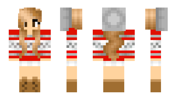 Minecraft skin strawbary