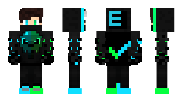 Minecraft skin hackerop