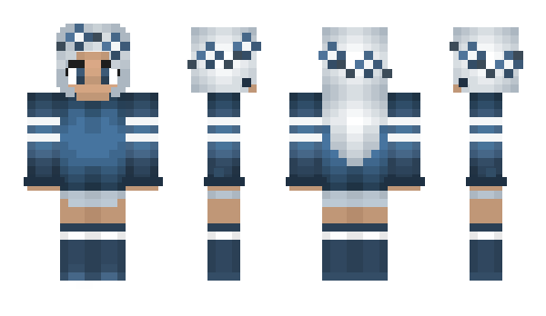 Minecraft skin Hazumi