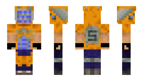 Minecraft skin ABlueCreeper