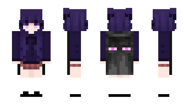 Minecraft skin Ultraviolet